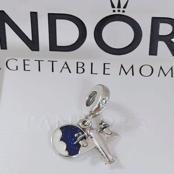 Pandora Jewelry - Pandora Propeller Plane Dangle Charm S925 Silver with box